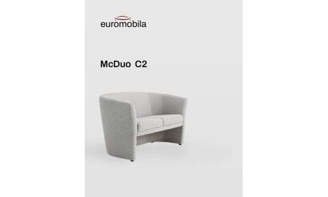 MC Duo canapea 2 locuri (fixa)